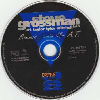 CD Steve Grossman Trio:  Bouncing With Mr. A.T. 343046