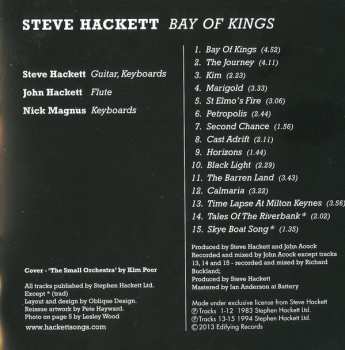 CD Steve Hackett: Bay Of Kings 99161