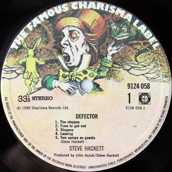 LP Steve Hackett: Defector
