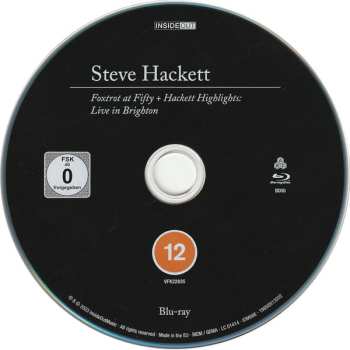 2CD/Blu-ray Steve Hackett: Foxtrot At Fifty + Hackett Highlights: Live In Brighton LTD 483506