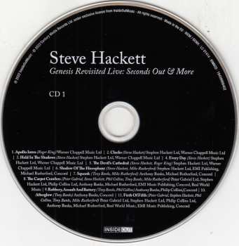 2CD/2DVD Steve Hackett: Genesis Revisited Live: Seconds Out & More LTD 400162