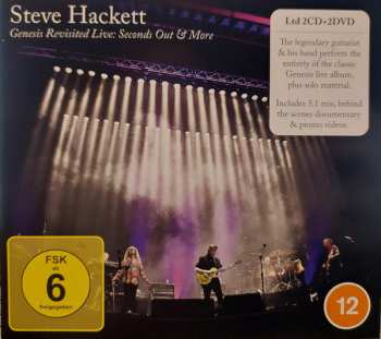 2CD/2DVD Steve Hackett: Genesis Revisited Live: Seconds Out & More LTD 400162