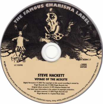CD Steve Hackett: Voyage Of The Acolyte 414137