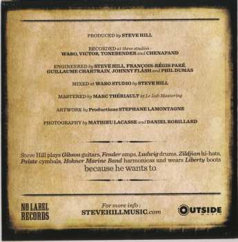 CD Steve Hill: Solo Recordings - Volume 2