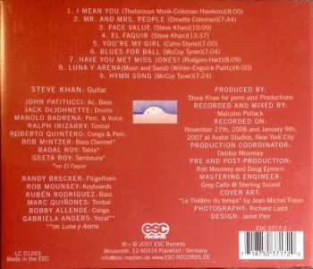 CD Steve Khan: Borrowed Time = Tiempo Prestado 95227