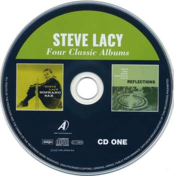 2CD Steve Lacy: Four Classic Albums
