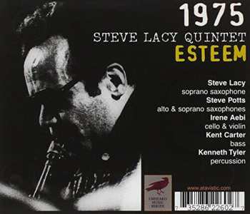 CD Steve Lacy Quintet: Esteem: Live In Paris, 1975 227632