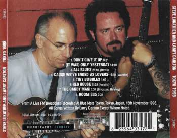 CD Steve Lukather: Tokyo 1998 - The Alternative Broadcast 449690