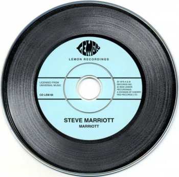 CD Steve Marriott: Marriott 22890