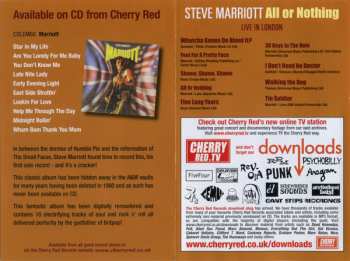 DVD Steve Marriott: All Or Nothing  Live In London 256048