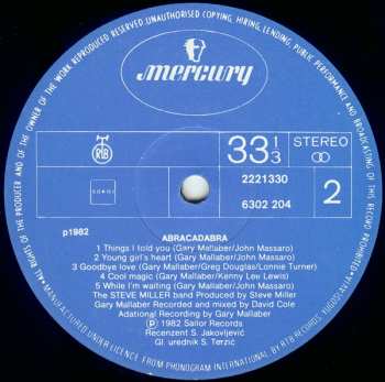 LP Steve Miller Band: Abracadabra 340111