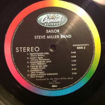 LP Steve Miller Band: Sailor 31360