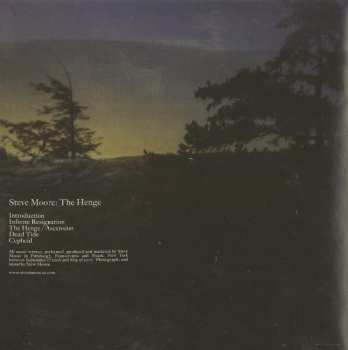 CD Steve Moore: The Henge 272020