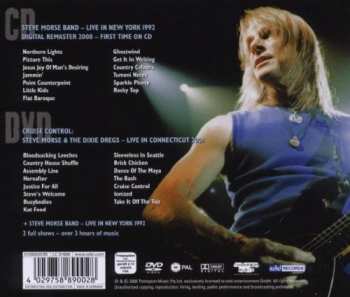 CD/DVD Steve Morse: Live In New York + Cruise Control DVD 150465