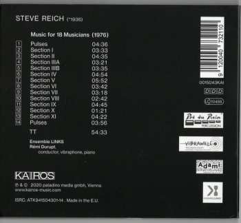 CD Steve Reich: Music For 18 Musicians 114449