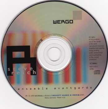 CD Steve Reich: Phase Patterns / Pendulum Music / Piano Phase / Four Organs 274177