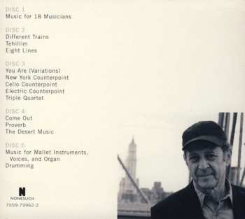 5CD/Box Set Steve Reich: Phases (A Nonesuch Retrospective) 348065