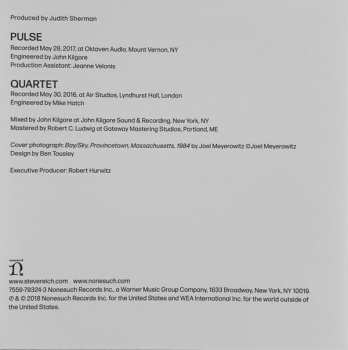 CD Steve Reich: Pulse / Quartet 403976