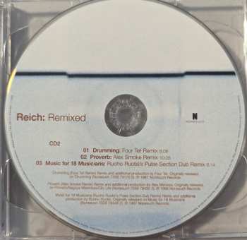 2CD Steve Reich: Reich: Remixed