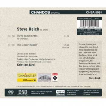 SACD Steve Reich: The Desert Music / Three Movements 293107