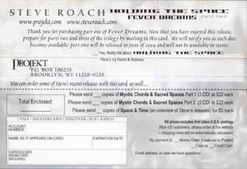 CD Steve Roach: Fever Dreams 305982