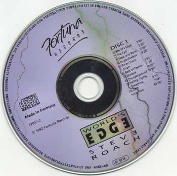 2CD Steve Roach: World's Edge 320305