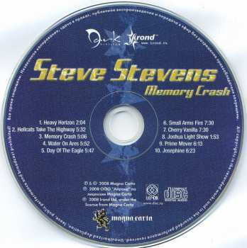 CD Steve Stevens: Memory Crash 531051