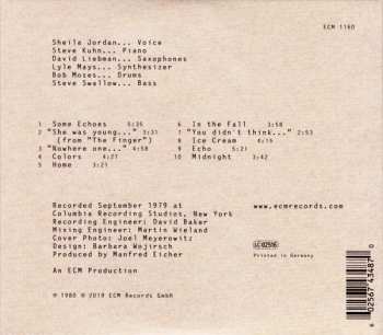 CD Steve Swallow: Home (Music By Steve Swallow To Poems By Robert Creeley) 327350