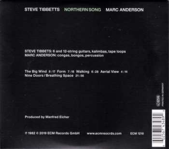 CD Steve Tibbetts: Northern Song 123447