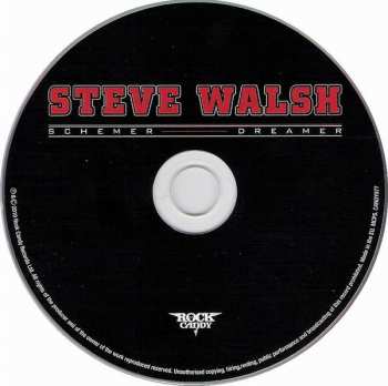 CD Steve Walsh: Schemer Dreamer 502891