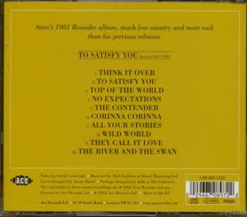 CD Steve Young: To Satisfy You 94419