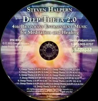 CD Steven Halpern: Deep Theta 2.0 - 4Hz Brainwave Entrainment Music For Meditation And Healing 288007