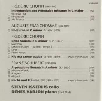 CD Steven Isserlis: Cello Sonata / Arpeggione Sonata 320355