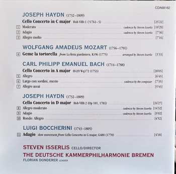 CD Steven Isserlis: Haydn Cello Concertos CPE Bach 192446