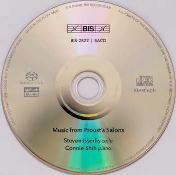 SACD Steven Isserlis: Music From Proust's Salons 122929
