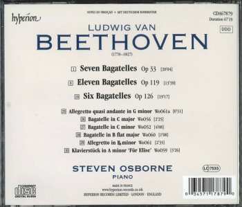 CD Steven Osborne: Bagatelles Opp 33, 119 & 126, WoO52, 56 & 59–61 321218