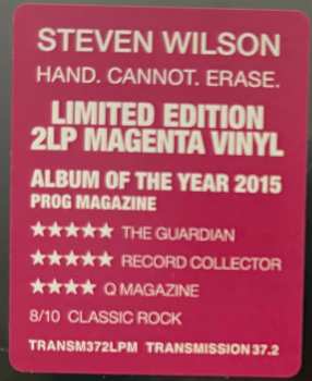 2LP Steven Wilson: Hand. Cannot. Erase CLR | LTD 469103