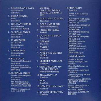 3CD Stevie Nicks: Bella Donna DLX 48438