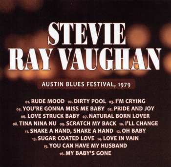 CD Stevie Ray Vaughan: Austin Blues Festival, 1979 433994