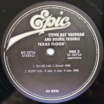 2LP Stevie Ray Vaughan & Double Trouble: Texas Flood 392096