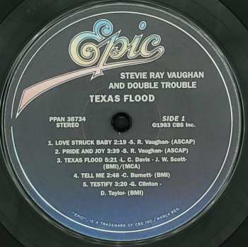 2LP Stevie Ray Vaughan & Double Trouble: Texas Flood LTD 513321