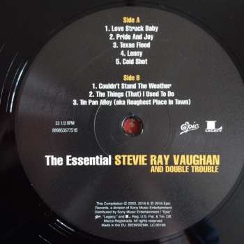 2LP Stevie Ray Vaughan & Double Trouble: The Essential Stevie Ray Vaughan And Double Trouble