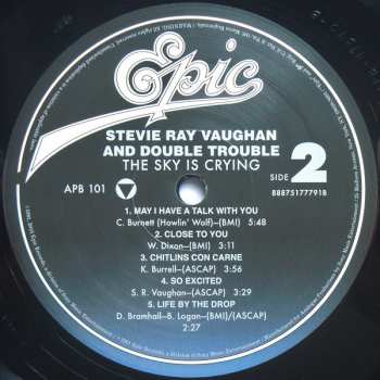 LP Stevie Ray Vaughan & Double Trouble: The Sky Is Crying 154863