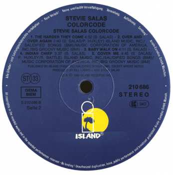 LP Stevie Salas Colorcode: Stevie Salas Colorcode 180260