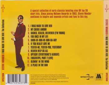 CD Stevie Wonder: I Was Made To Love Her: The Collection 95684