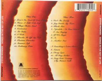 2CD Stevie Wonder: Songs In The Key Of Life 33599