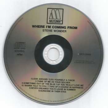 CD Stevie Wonder: Where I'm Coming From 539550