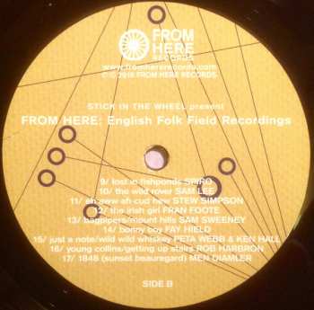 LP Stick In The Wheel: From Here: English Folk Field Recordings 63608