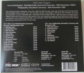 2CD/DVD Stiff Little Fingers: Live At Rockpalast 1980 & 1989 DIGI 91854