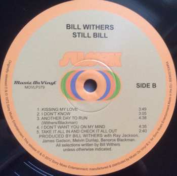 LP Bill Withers: Still Bill 34530